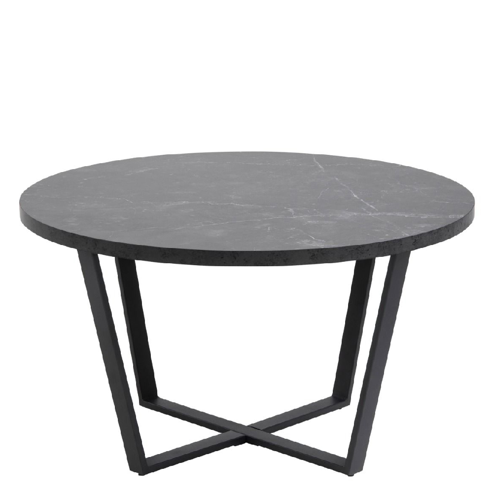 Amarillo Wooden Coffee Table In Black Melamine Effect