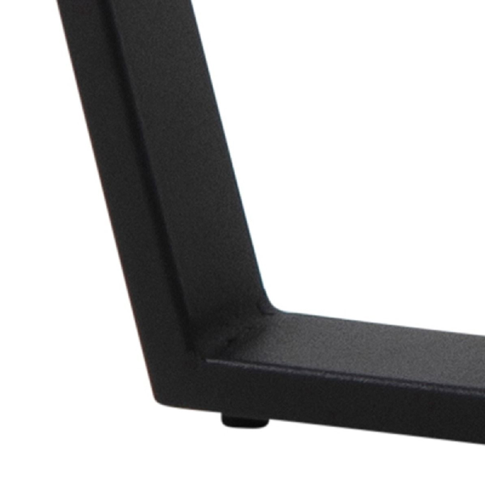 Amarillo Wooden Coffee Table In Black Melamine Effect