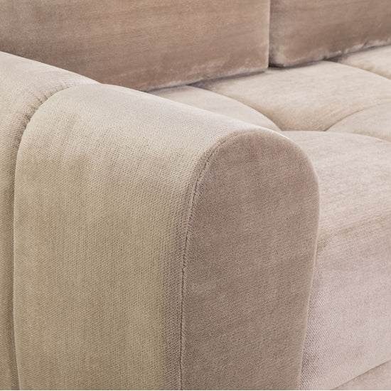 Ambon Plush Velvet Corner Sofabed Universal In Mocha_6