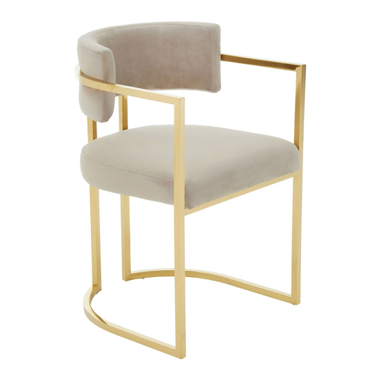 Lauren Ochre Velvet Dining Chairs With Oak Legs In A Pair Furniture