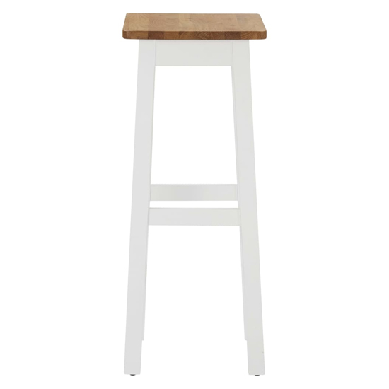 Amina Oak And White Wooden Bar Stools In A Pair_2