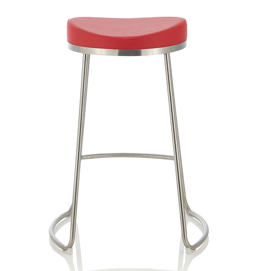 Anaheim Red Faux Leather Counter Height Bar Stools In Pair_3