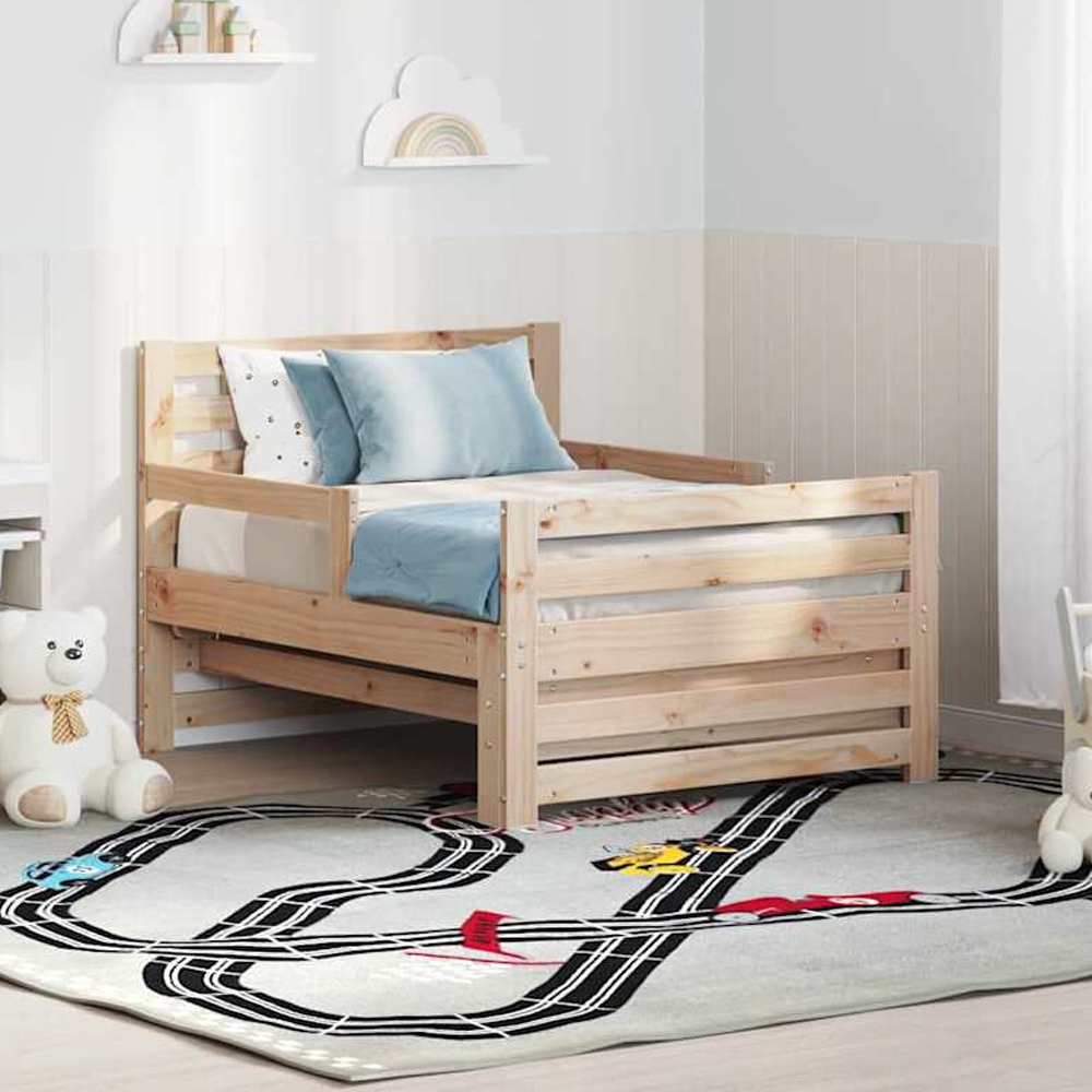 Anaheim Wooden Extendable Kids Bed In Natural