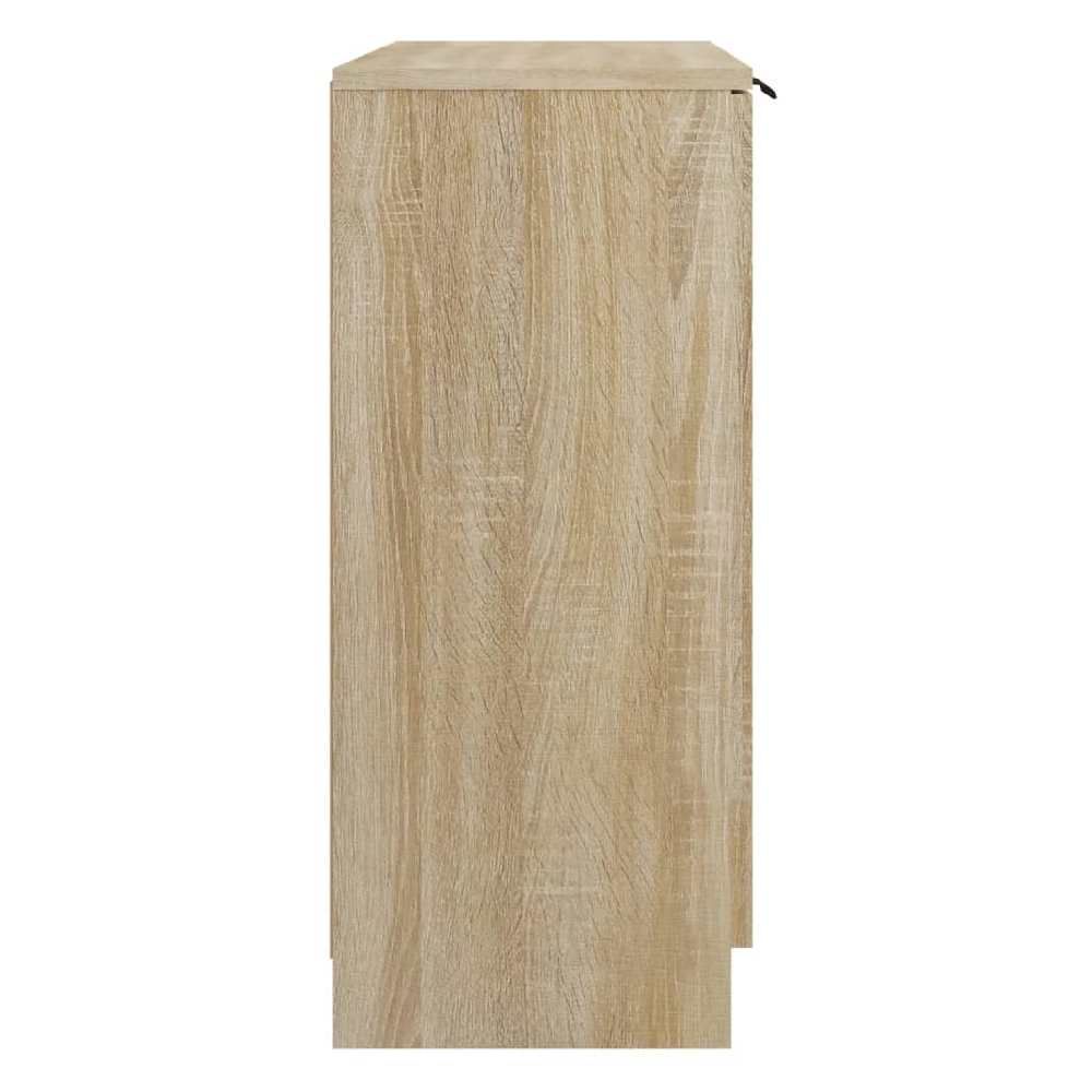 Anaheim Wooden Sideboard With 1 Door 3 Drawers In Sonoma Oak