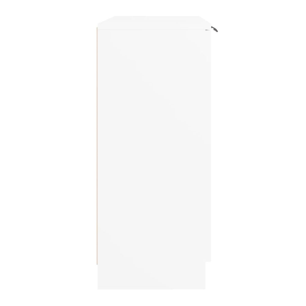 Anaheim Wooden Sideboard With 1 Door 3 Drawers In White