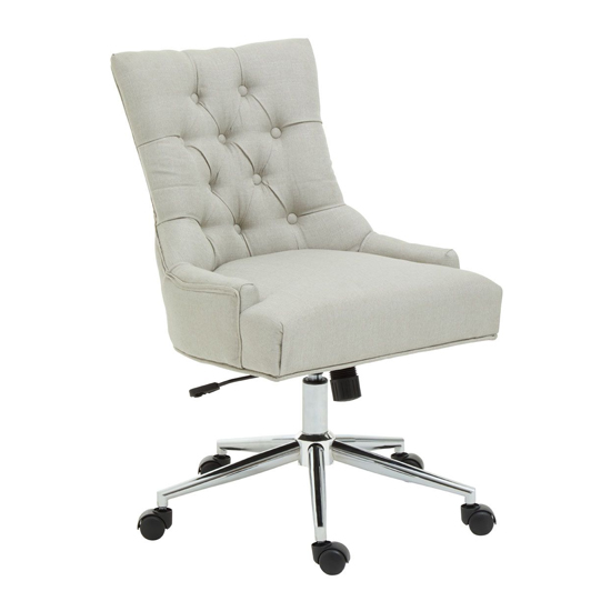 Read more about Anatolia fabric home and office chair in natural