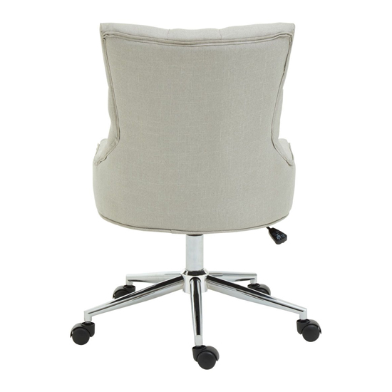 Anatolia Fabric Upholstered Office Chair In Natural_4