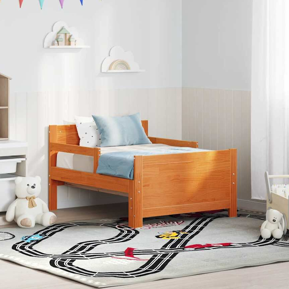 Anchorage Wooden Extendable Kids Bed In Brown