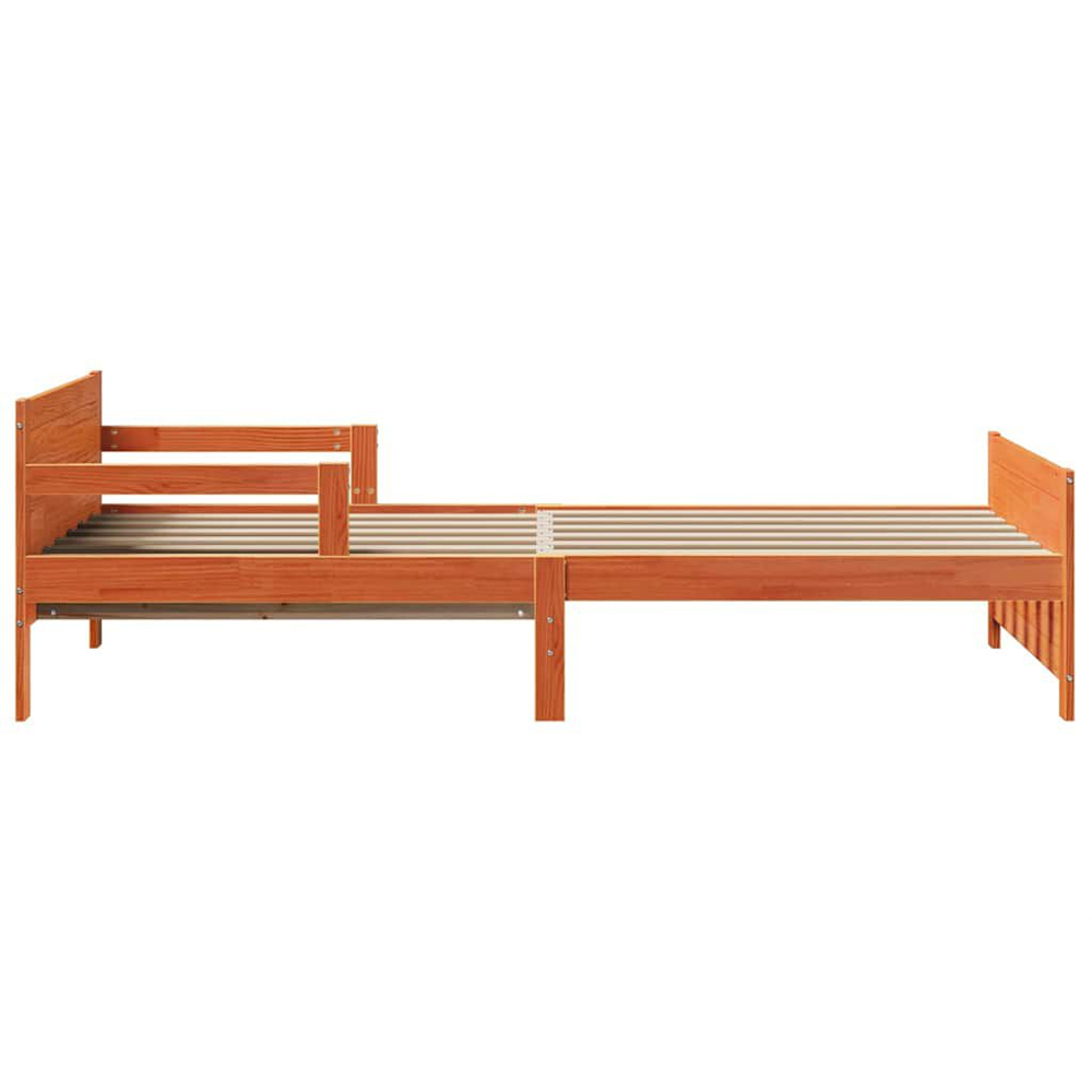 Anchorage Wooden Extendable Kids Bed In Brown