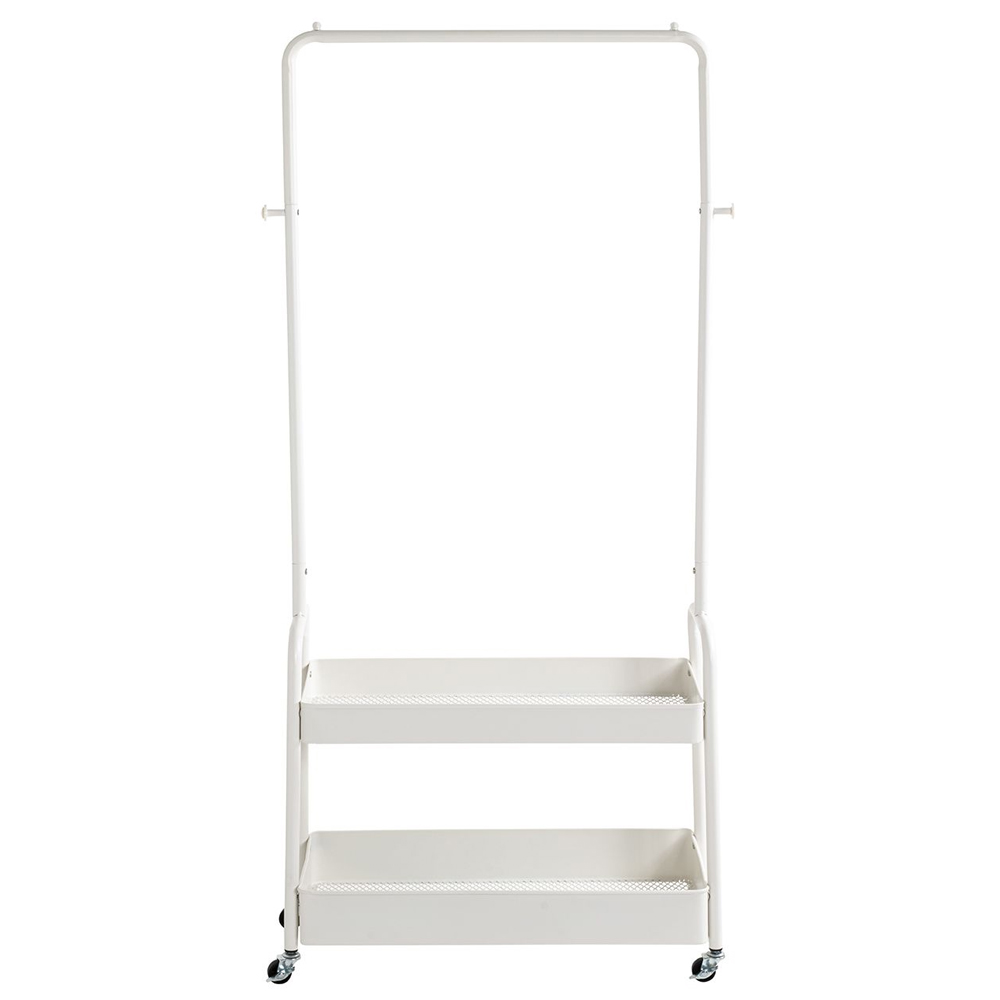 Andalusia Metal Coat Stand In White