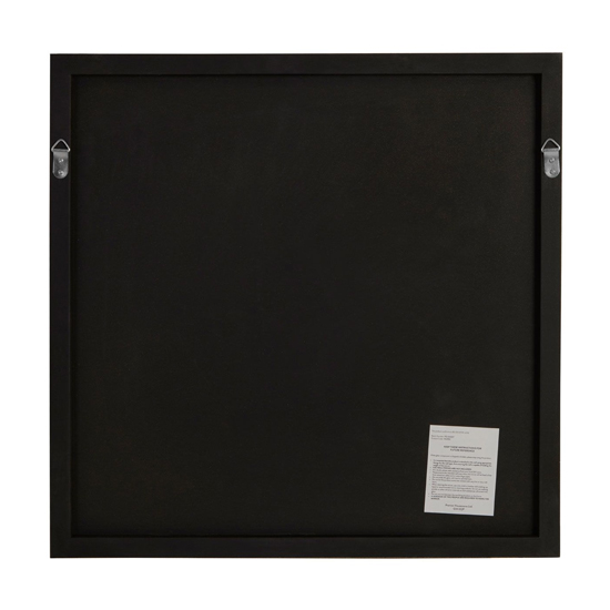Andstima Large Square Wall Bedroom Mirror In Gold Frame
