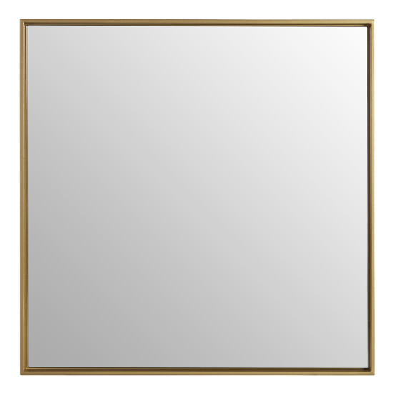Andstima Large Square Wall Mirror In Gold