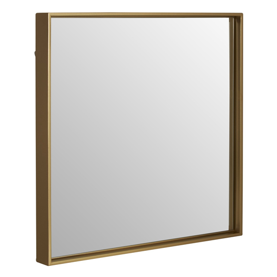 Andstima Medium Square Wall Mirror In Gold_2