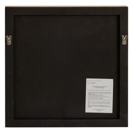 Andstima Small Square Wall Bedroom Mirror In Gold Frame_4