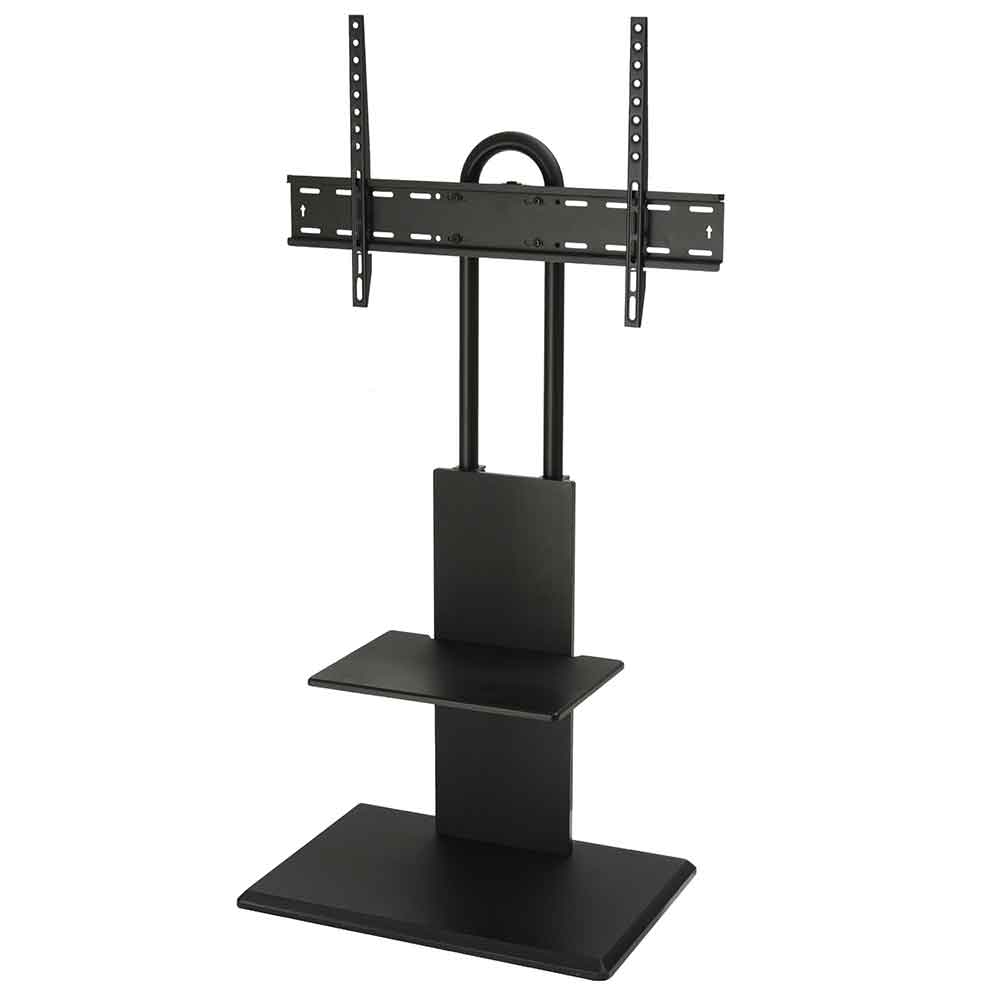 Angleton Small Wooden Pedestal TV Stand - Black