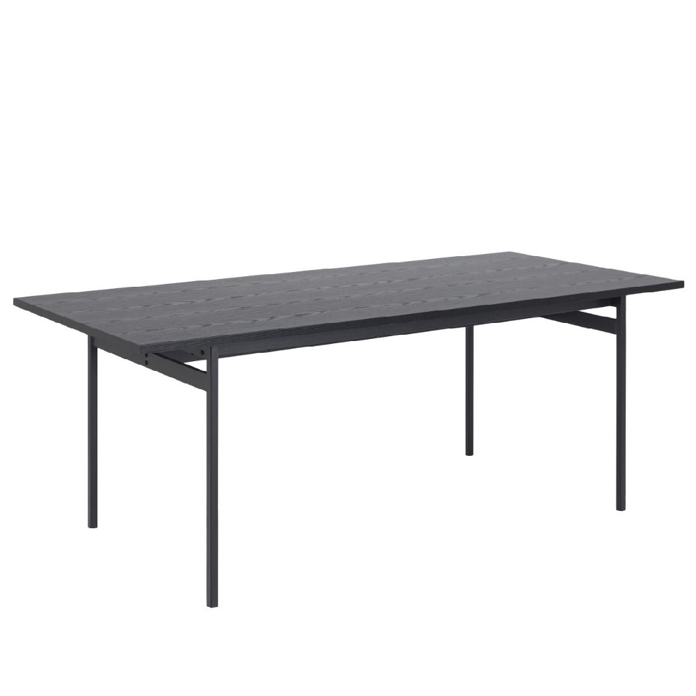 Read more about Angus wooden dining table rectangular in black