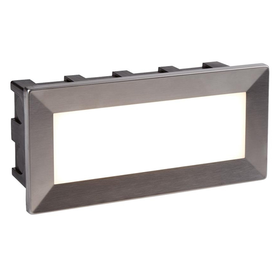 Read more about Ankle rectangular led recessed light in stainless steel