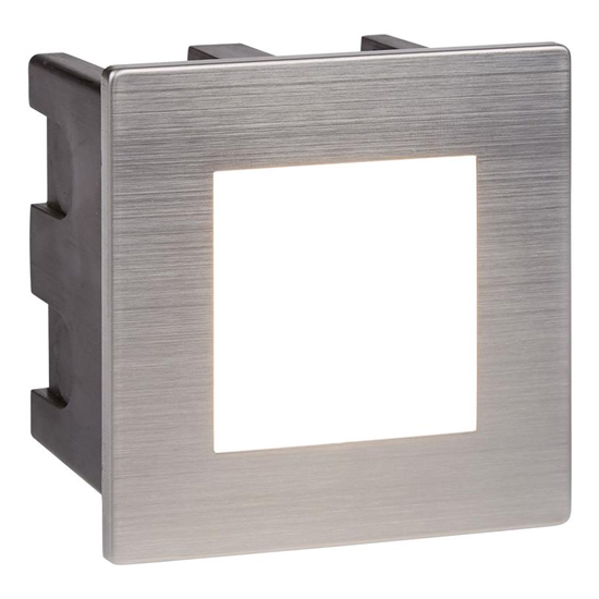 Read more about Ankle small sqaure led recessed light in stainless steel