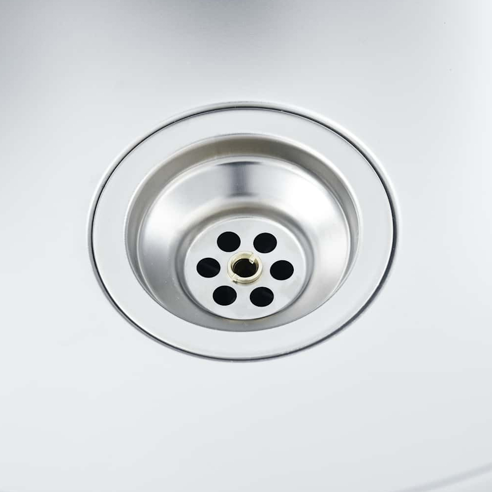 Annapolis Stainless Steel 1.0 Bowl Kitchen Sink With Waste Kit 800mm L x 600mm W - Silver