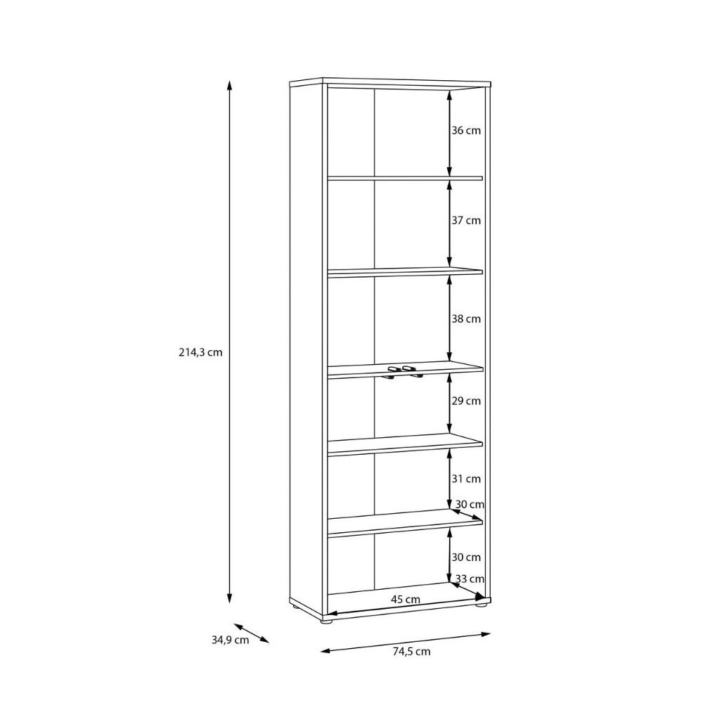 Ansley Tall Wooden Display Cabinet with 4 Doors in Sand