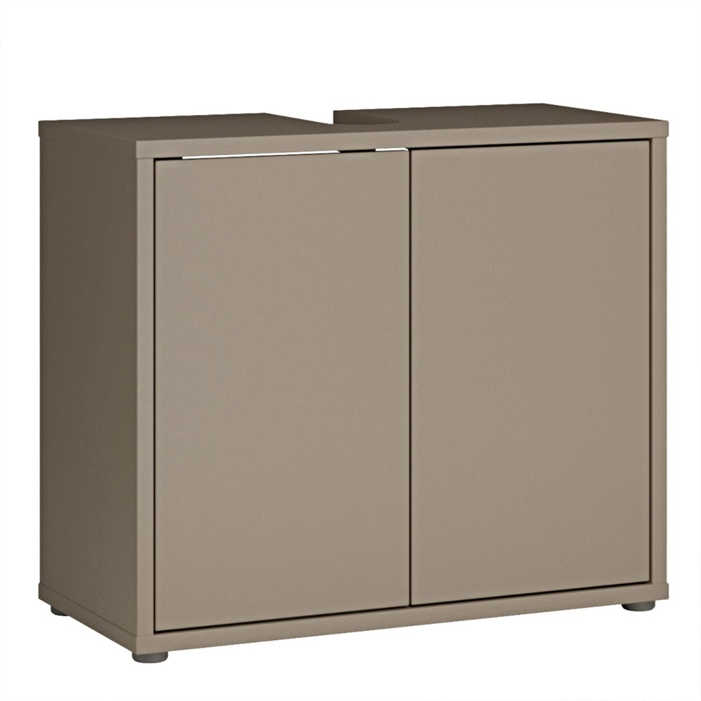 Ansley Wooden Bathroom Furniture Set in Taupe