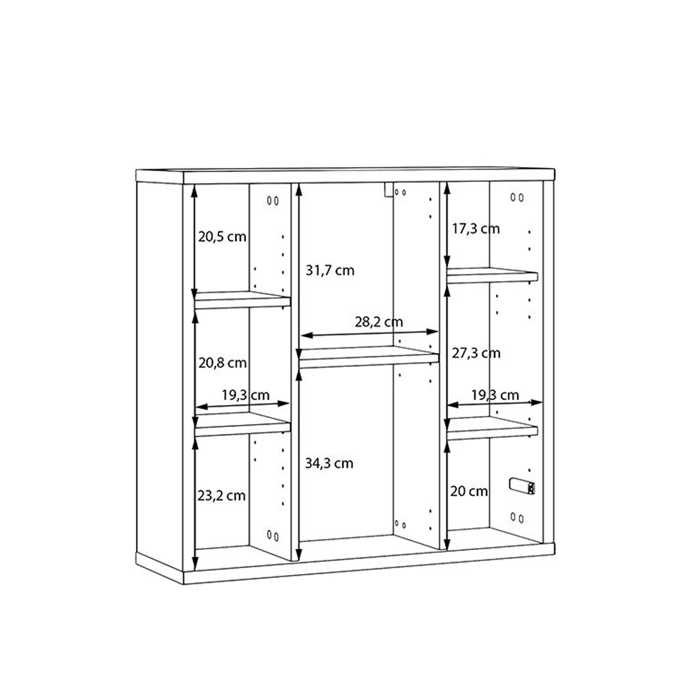 Ansley Wooden Bathroom Furniture Set in Taupe