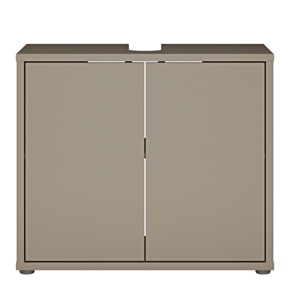 Ansley Wooden Bathroom Furniture Set in Taupe