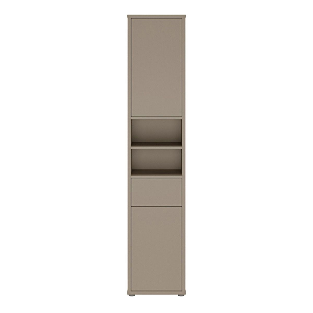 Ansley Wooden Bathroom Furniture Set in Taupe