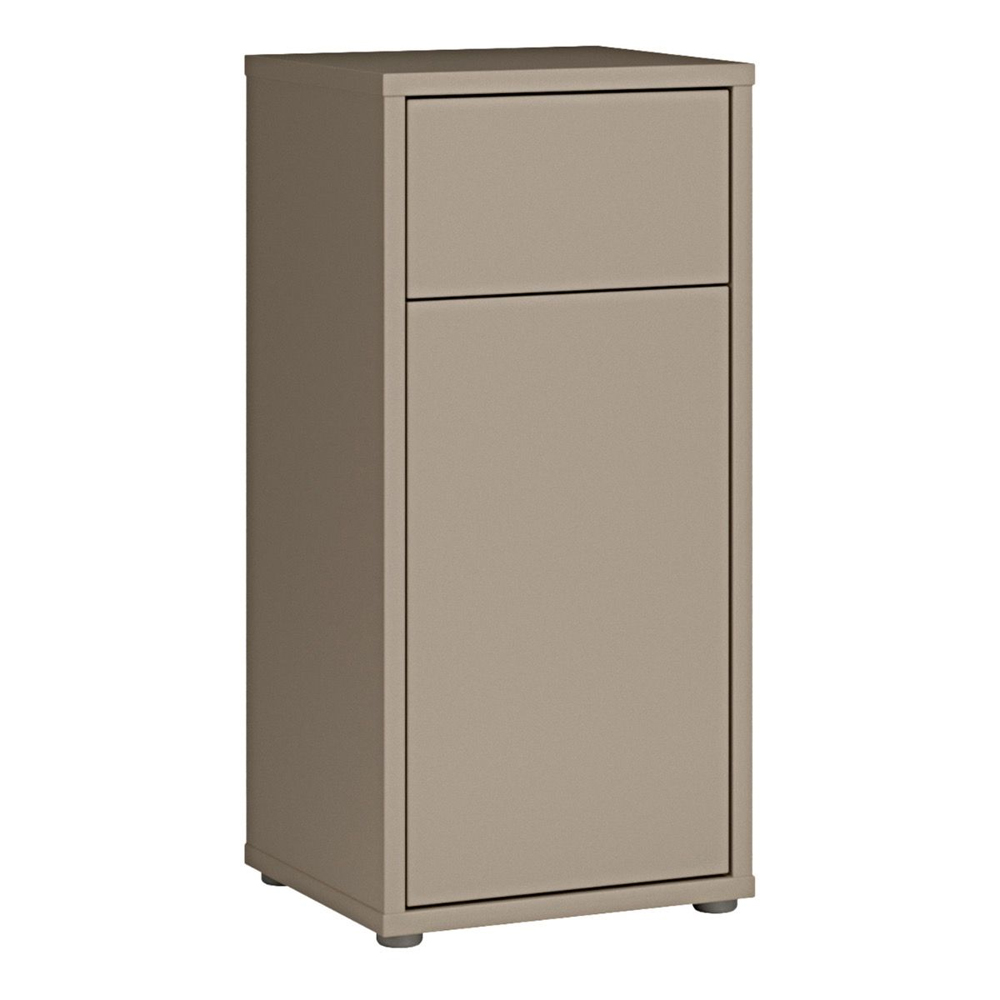 Ansley Wooden Bathroom Furniture Set in Taupe