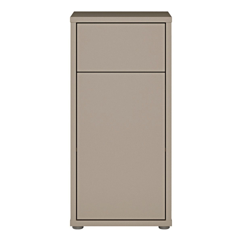 Ansley Wooden Bathroom Furniture Set in Taupe