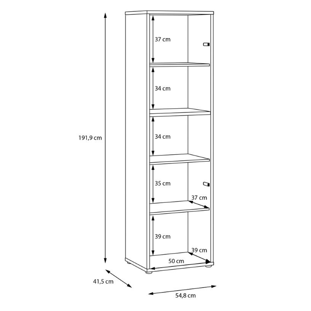 Ansley Wooden Bathroom Storage Cabinet with 2 Doors in Sand