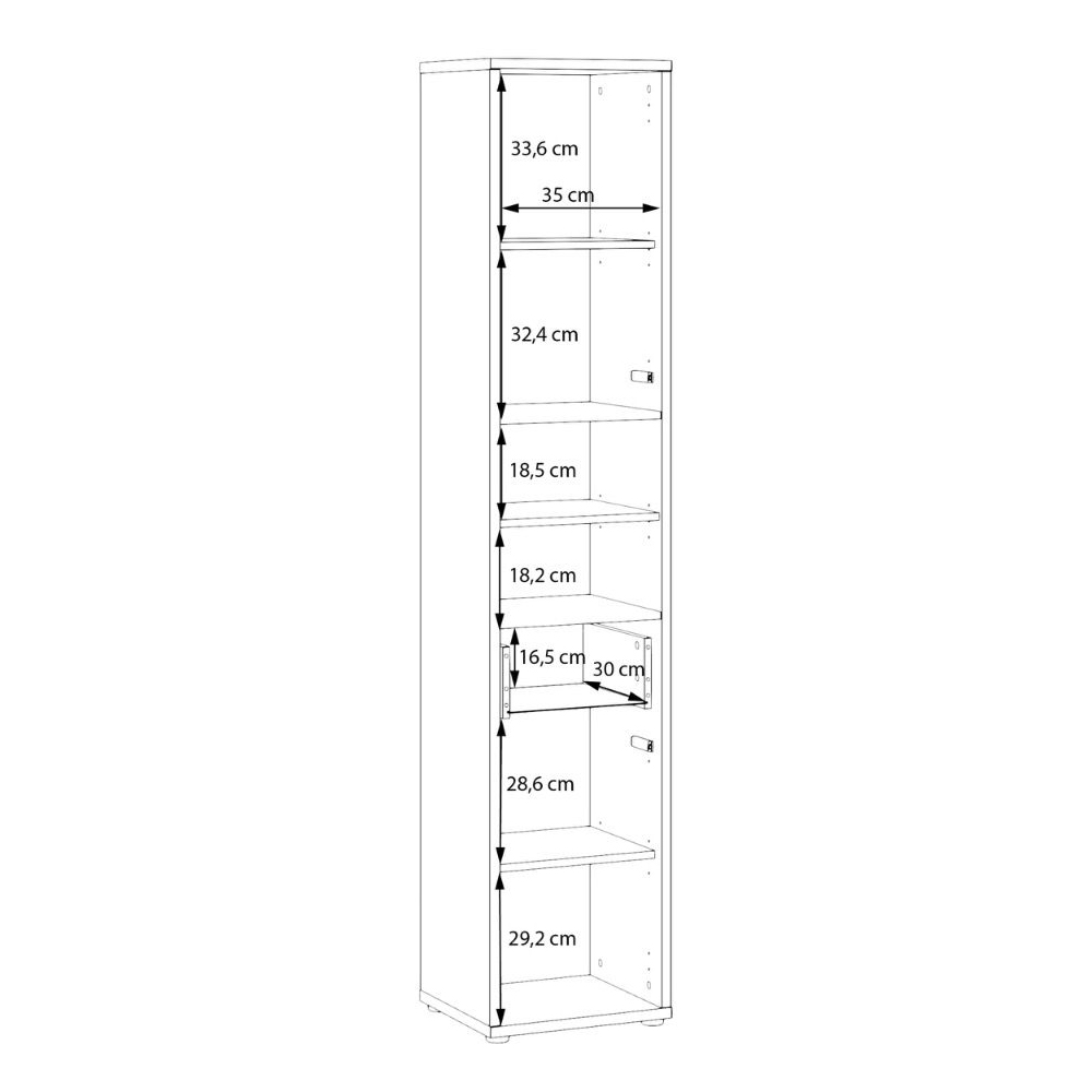Ansley Wooden Bathroom Storage Cabinet with 2 Doors in Taupe