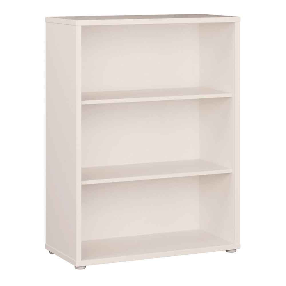Ansley Wooden Bookcase in Sand