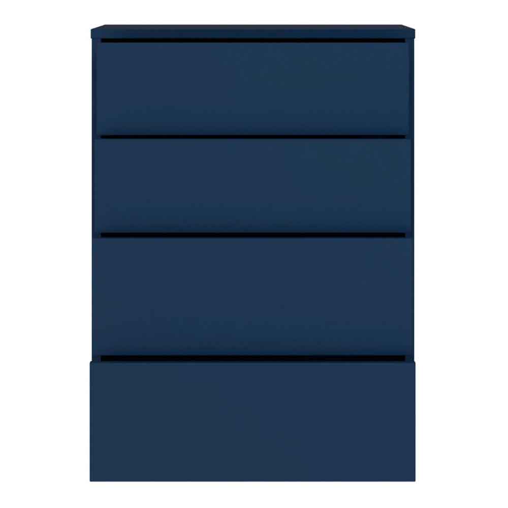 Ansley Wooden Chest of 4 Drawers in Night Blue