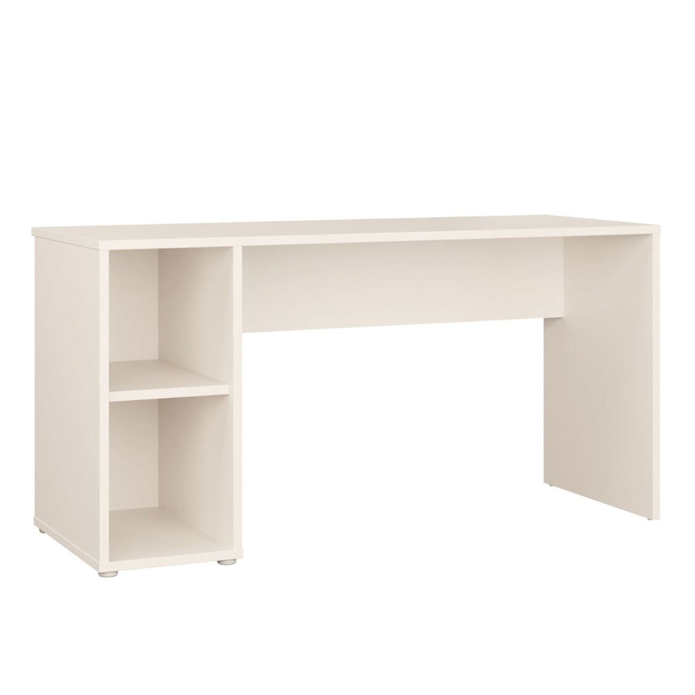 Ansley Wooden Computer Desk in Sand