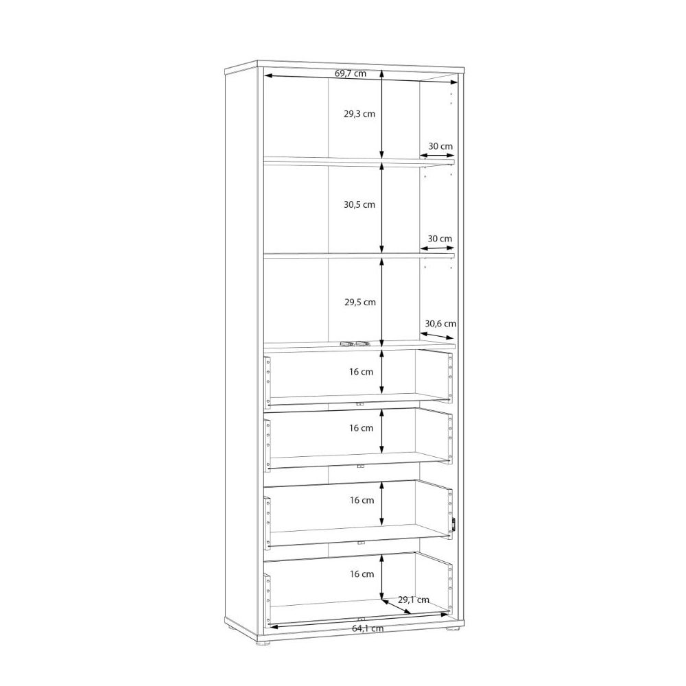 Ansley Wooden Display Cabinet with 2 Doors 4 Drawers in Sage Green
