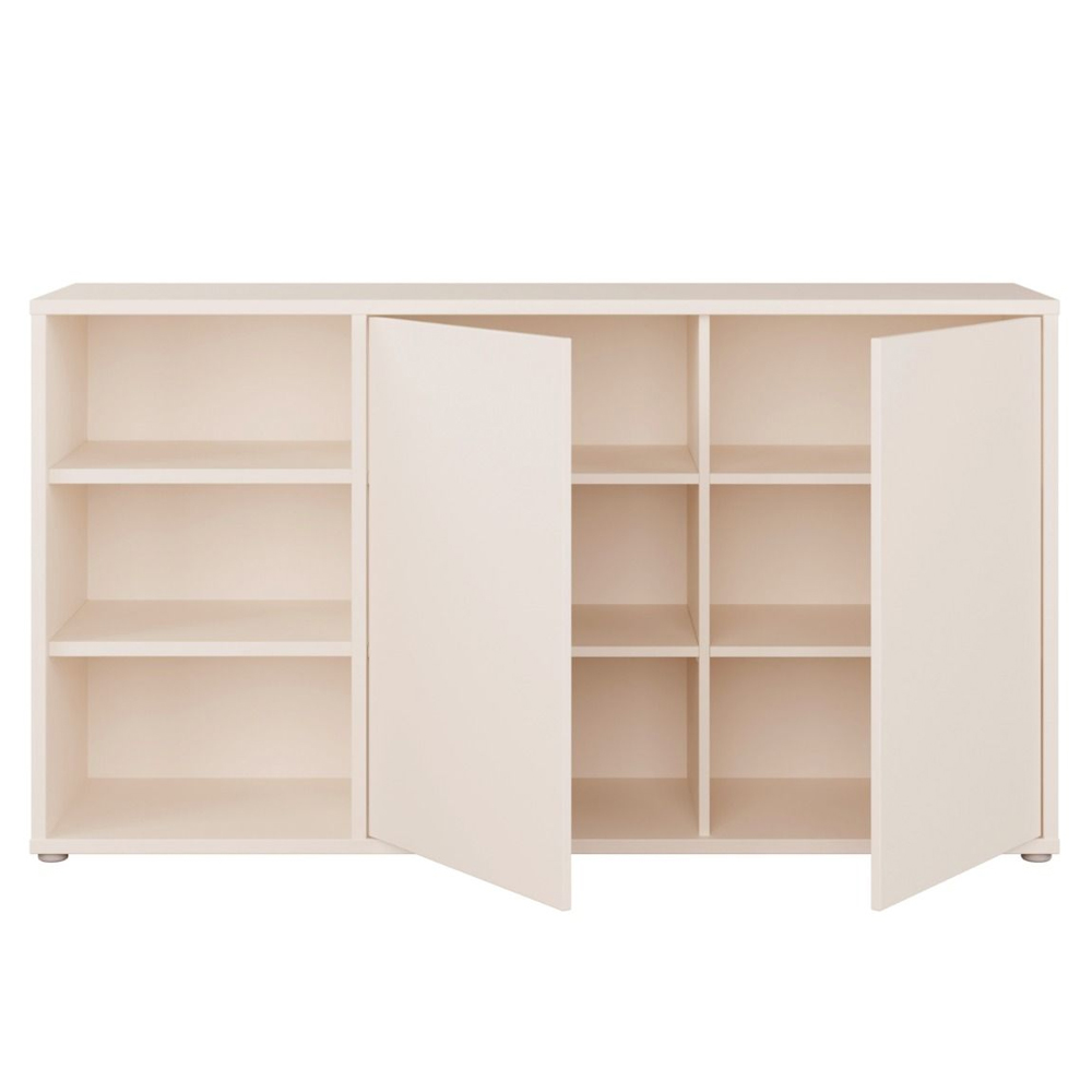 Ansley Wooden Sideboard with 2 Doors in Sand