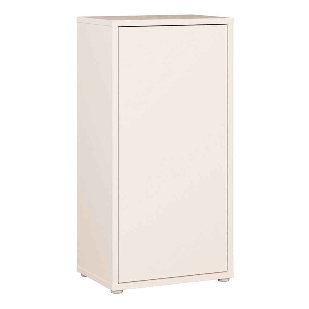 Ansley Wooden Storage Cabinet with 1 Door in Sand