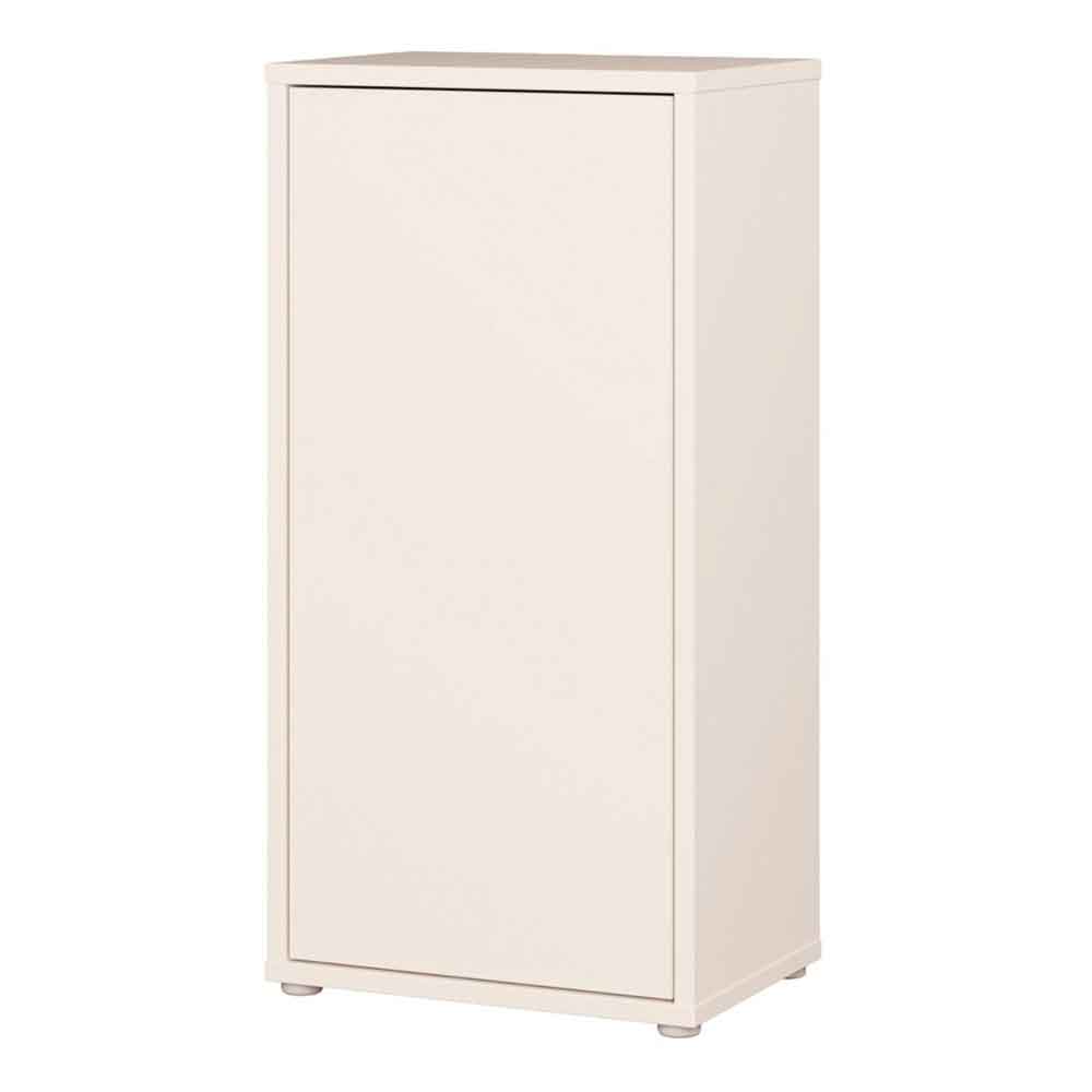 Ansley Wooden Storage Cabinet with 1 Door in Sand