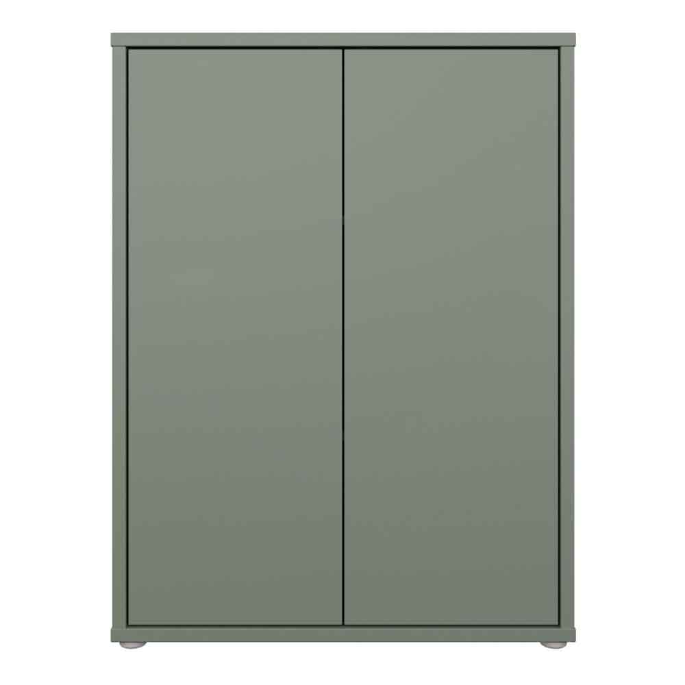 Ansley Wooden Storage Cabinet with 2 Doors in Sage Green