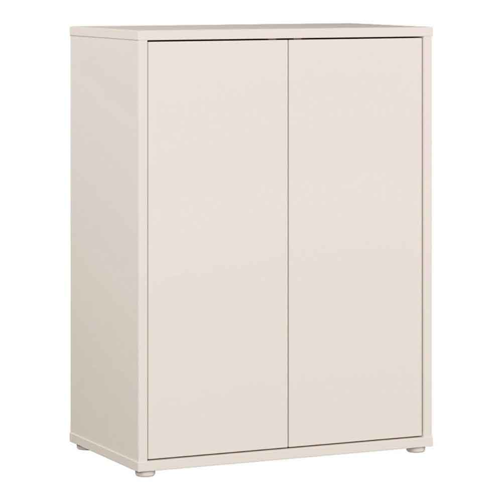 Ansley Wooden Storage Cabinet with 2 Doors in Sand