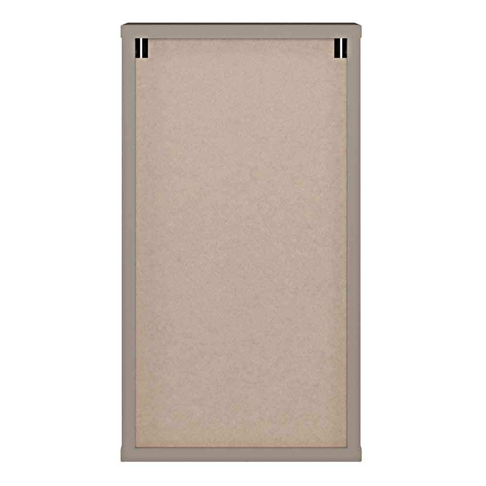 Ansley Wooden Wall Mounted Bathroom Storage Cabinet in Taupe