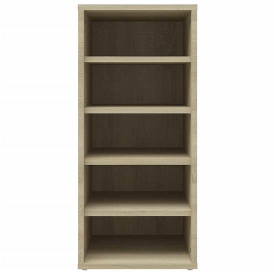 Antioch Set Of 2 Wooden Shoe Storage Rack In Sonoma Oak