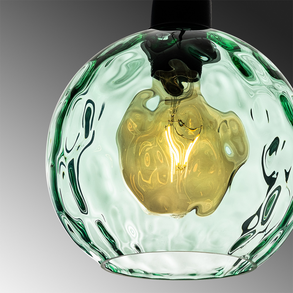 Benek Metal Ceiling Pendant Light in Green