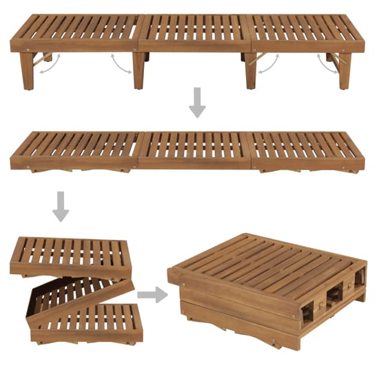 Anya Outdoor Acacia Wooden Sun Lounger In Oil Natural_4