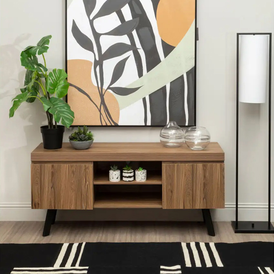 Anzio White Linen Shade Floor Lamp With Black Metal Frame