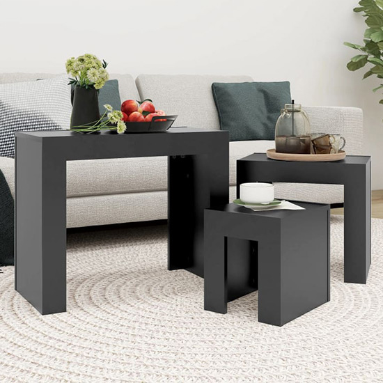 Grey nest of tables Browse over 500+ stylish products gofurniture