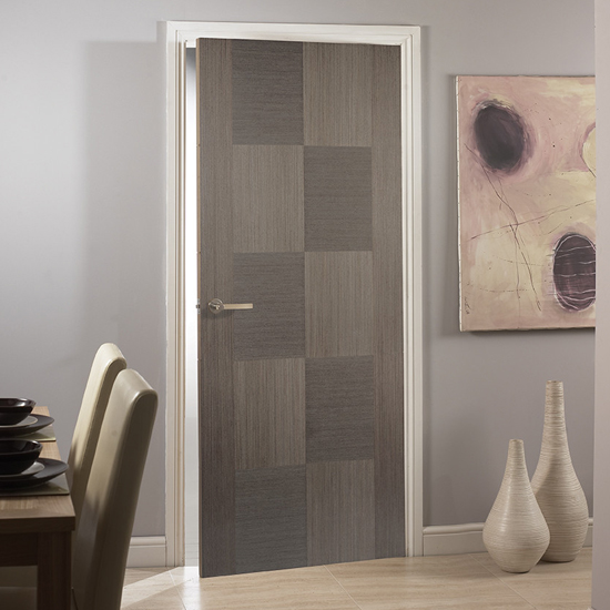 Photo of Apollo solid 1981mm x 610mm internal door in choco grey