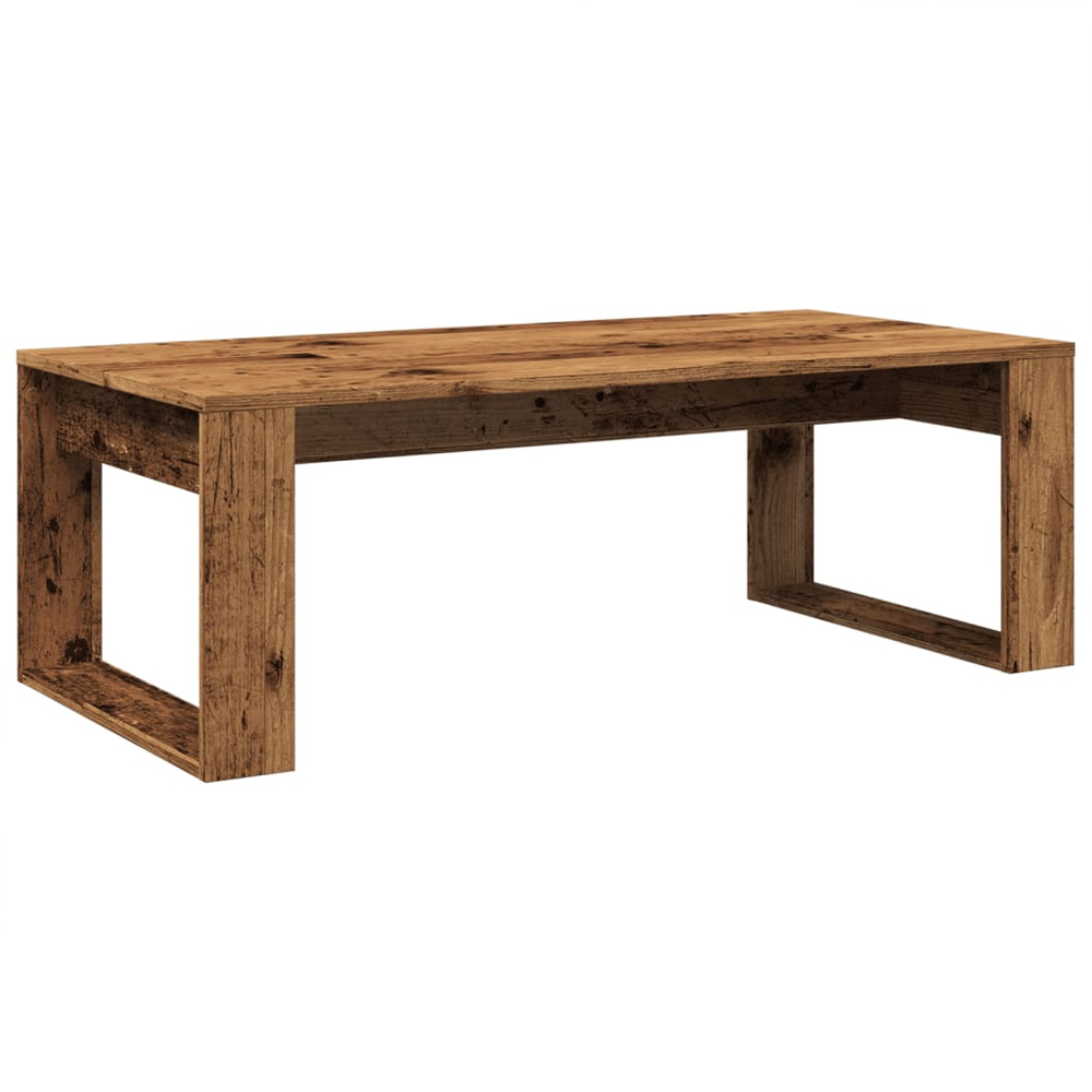 Aponka 102cm Wooden Coffee Table - Brown