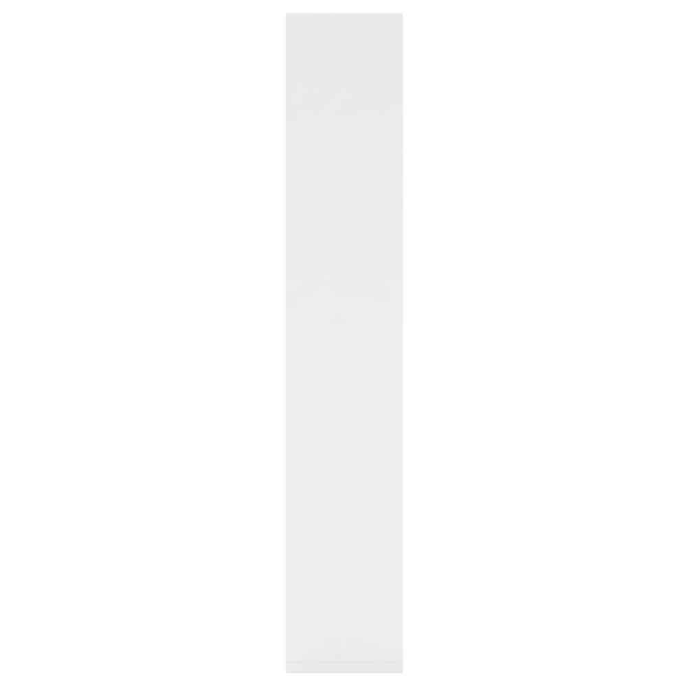 Aponka 36cm Wooden Wall Shelving Unit With 6 Shelves - White